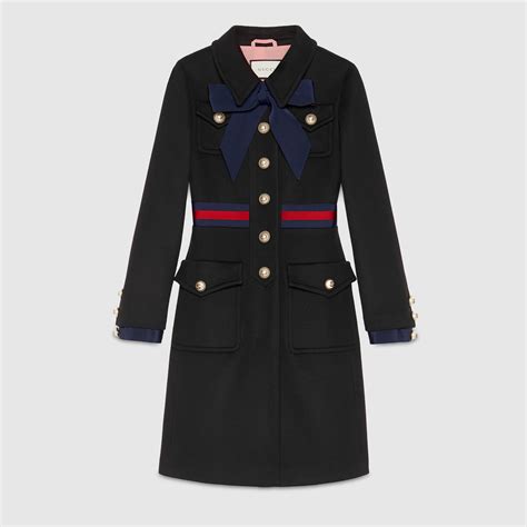 gucci wool coats for women|gucci fur coats female.